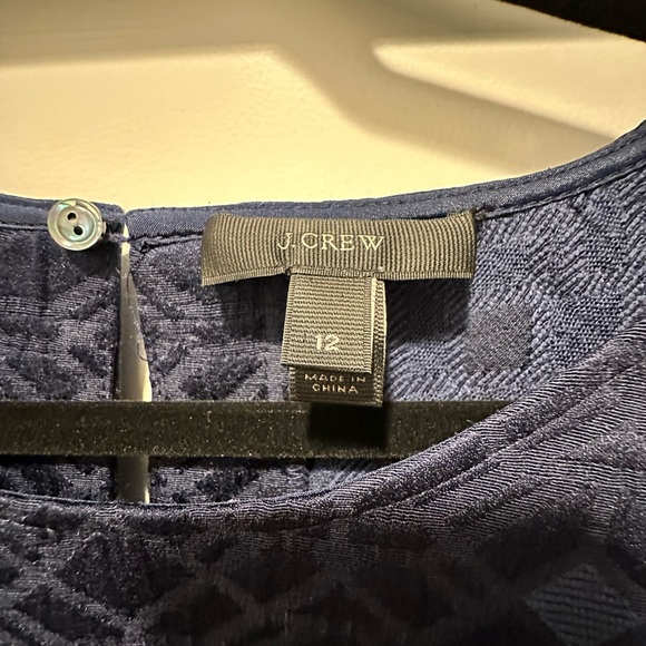 Navy Quilted Top with Zipper Accents from J.Crew - Picture 5 of 5